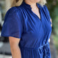 Treated Like Royalty Plus-Size Blue Maxi Dress
