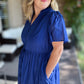 Treated Like Royalty Plus-Size Blue Maxi Dress