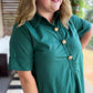Tres Chic Curvy Dark Green Midi Dress