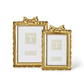 Vintage Gold Bow Picture Frame