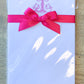 Vintage Letter Initial Notepad