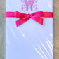 Vintage Letter Initial Notepad