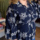 West Village Wanderer Curvy Midnight Floral Top