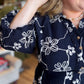 West Village Wanderer Curvy Midnight Floral Top