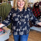West Village Wanderer Curvy Midnight Floral Top