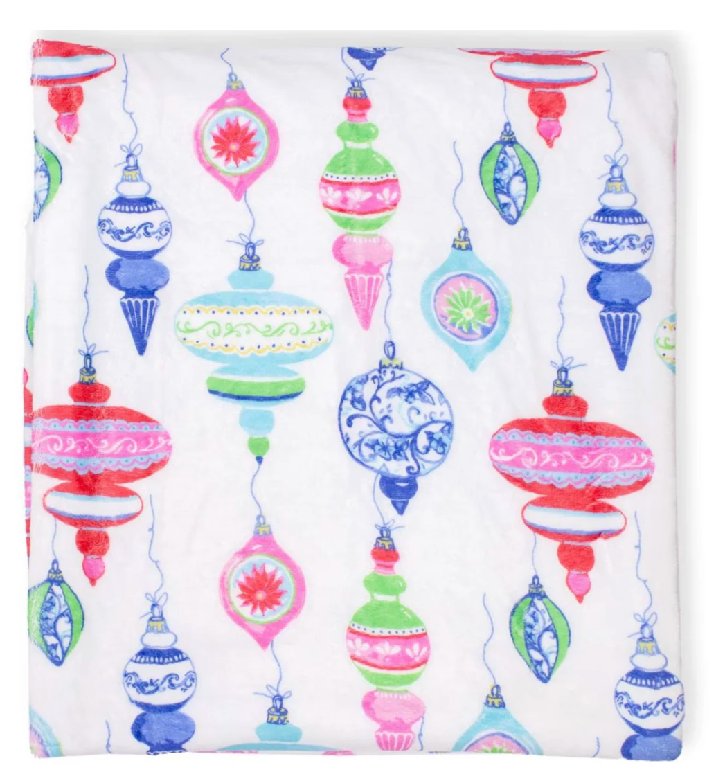 Whimsical Wonders Ornament Throw Blanket
