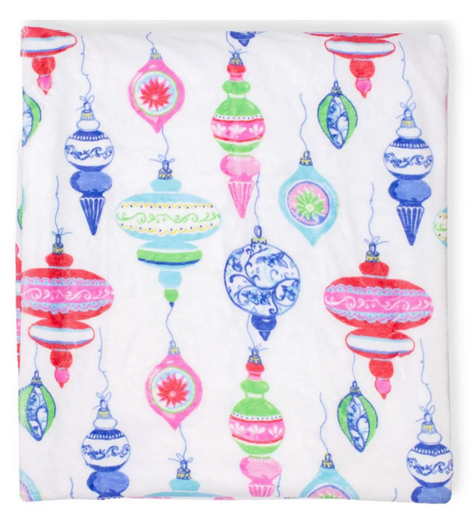 Whimsical Wonders Ornament Throw Blanket