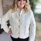Whiskey Sour Curvy Cropped Quilted Jacket
