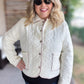 Whiskey Sour Curvy Cropped Quilted Jacket
