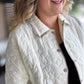 Whiskey Sour Curvy Cropped Quilted Jacket