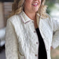 Whiskey Sour Curvy Cropped Quilted Jacket