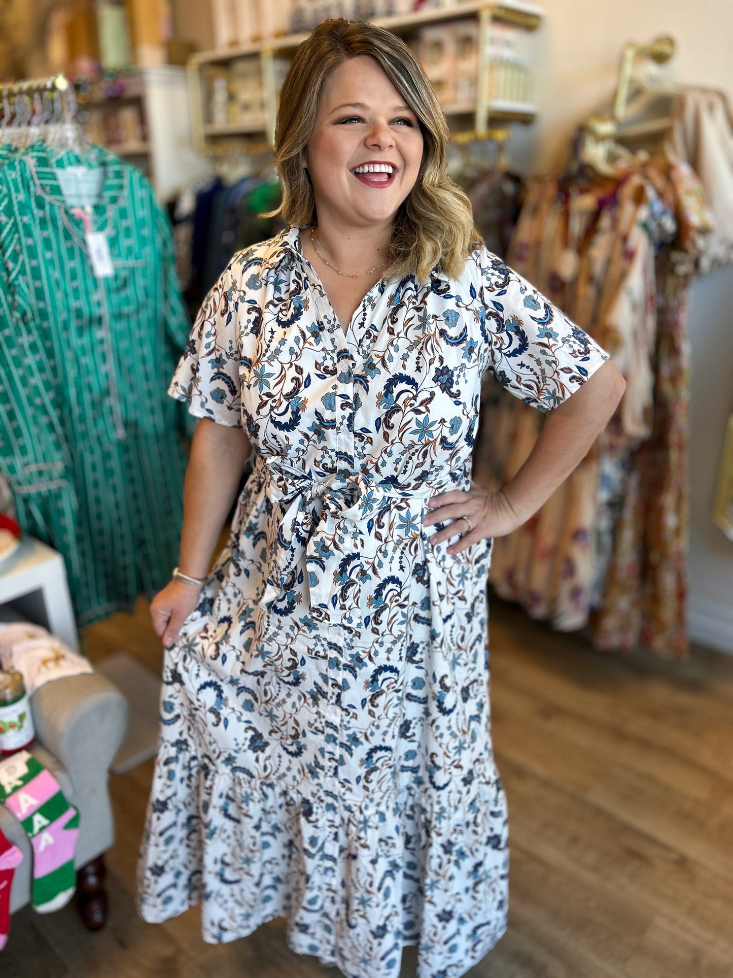 White Winter Plus-Size Maxi Dress Medium White Winter Plus-Size Maxi Dress Medium