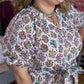 Wildflowers in the Fall Plus-Size Midi Dress