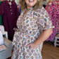 Wildflowers in the Fall Plus-Size Midi Dress