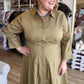 Willow & Sage Plus-Size Thyme Button Down Midi Dress