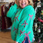 Wrapped in a Bow Curvy Sequin Sweatshirt