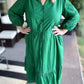 You're a Gem Plus-Size Emerald Midi Dress