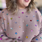 You're a Treasure Plus-Size Gemstone Sweater