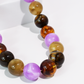 Pop Of Joy Purple & Amber Necklace