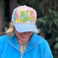 "Out of Office" Tie Dye Embroidered Baseball Cap