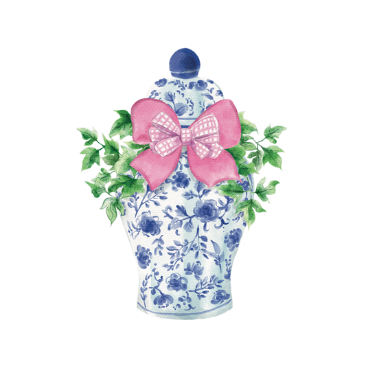 Classic Ginger Jar Door Hanger