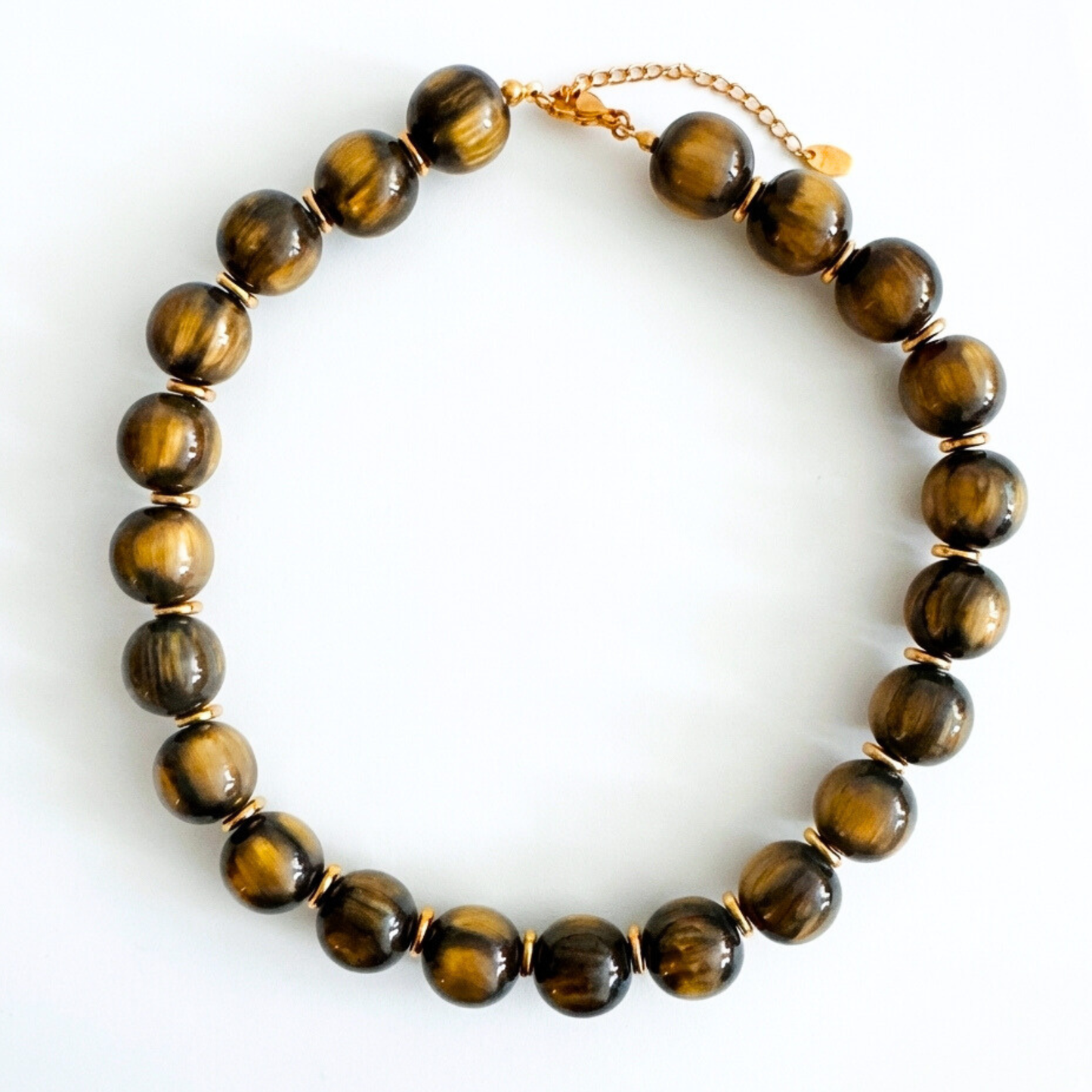 Bold Sphere Bead Necklace