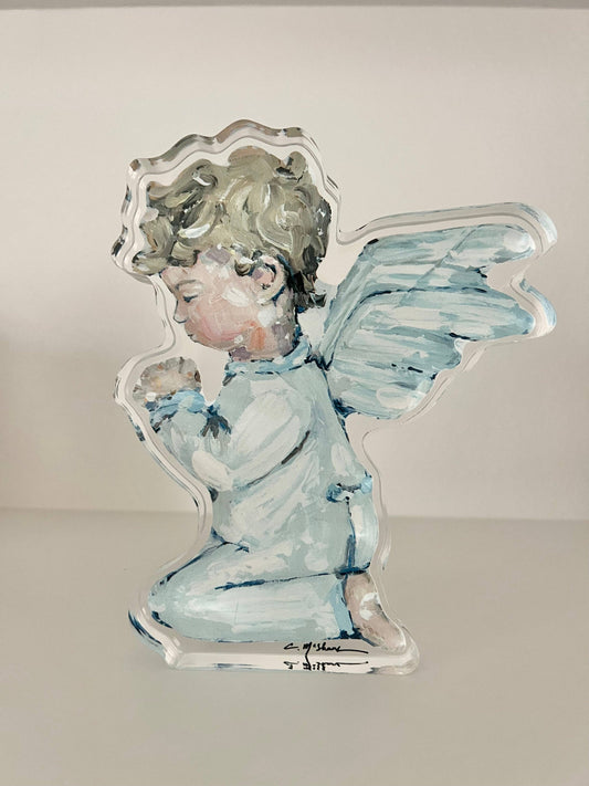 "Tiny Wings III" acrylic shelfie: Large