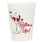 Bottoms Up Frosted Christmas Cups