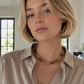 Amber Garden Beaded Necklace