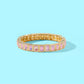 Pearl Hearts Enamel Stretch Bracelet