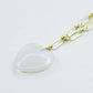 Iridescent Heart Necklace