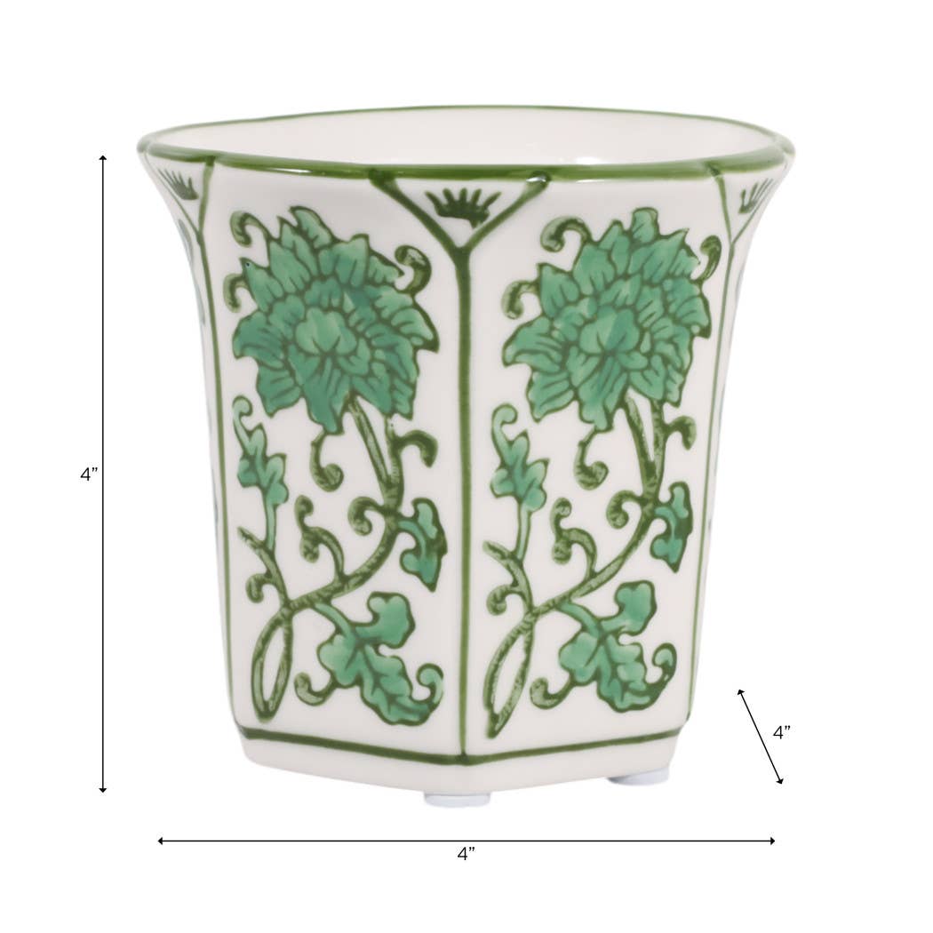Lavender Verbena Green Chinoiserie Candle