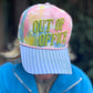 "Out of Office" Tie Dye Embroidered Baseball Cap