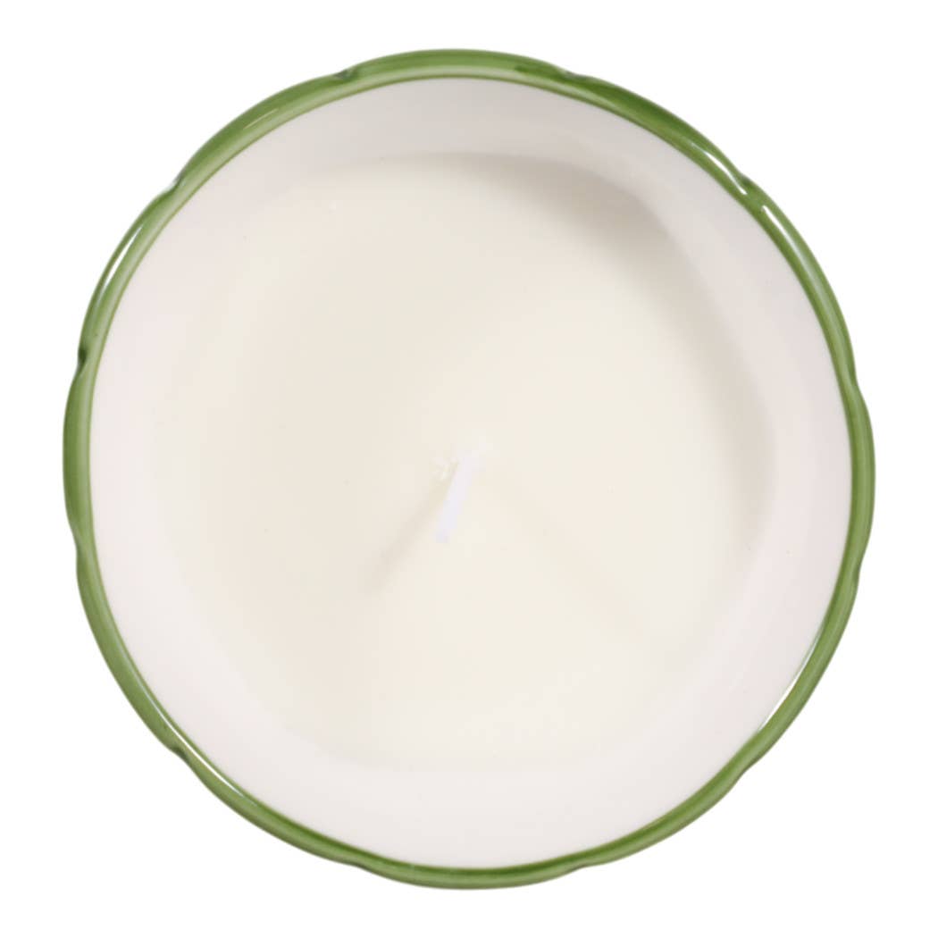 Lavender Verbena Green Chinoiserie Candle
