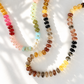 Amber Garden Beaded Necklace