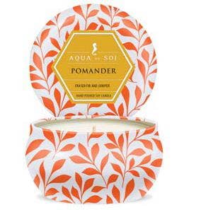 Pomander Tin Candle