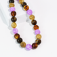 Pop Of Joy Purple & Amber Necklace