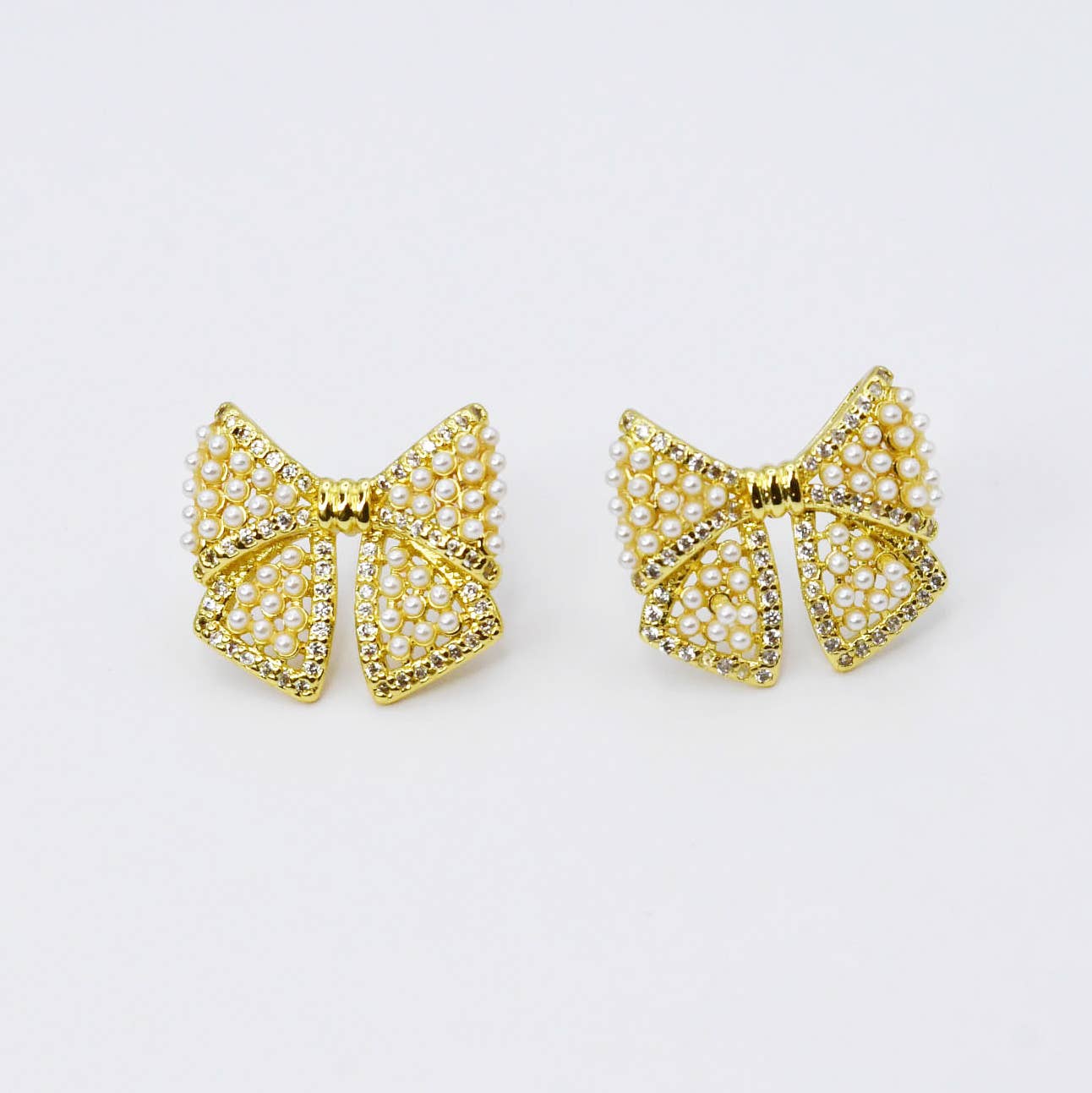 Coquette Bow Stud Earrings