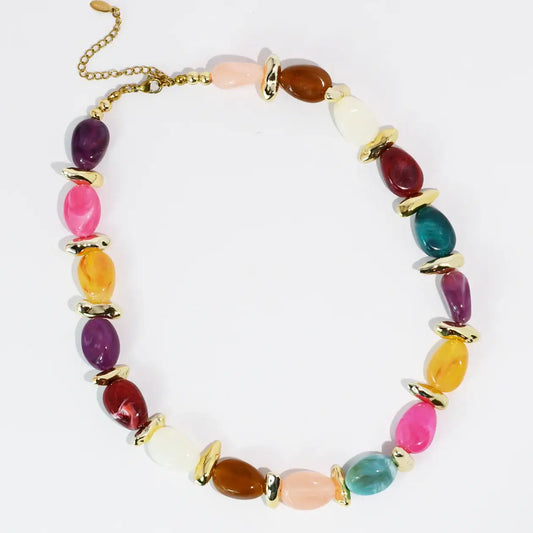 Paradise Candy Gemstone Necklace